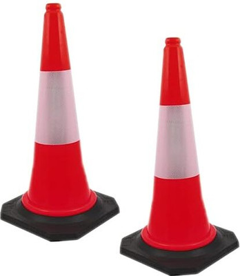 Kunplast Parking Barrier Traffic Cones for no parking zones, road safety Emergency Sign