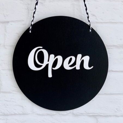 JD Multi OPEN / CLOSE Emergency Sign