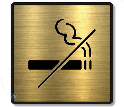 Parikshit Sublimation Smoking Emergency Sign(Reflective Sign)