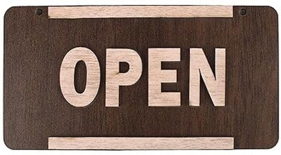 JD Multi OPEN Emergency Sign