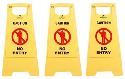 KR STORE No Entry Emergency Sign(Reflective Sign)