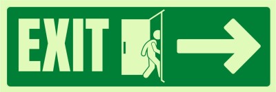 Ira Sign EXIT Emergency Sign