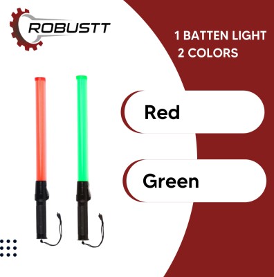 Robustt Baton Light Non Rechargeable -Traffic Control Wand Baton 21 INCH Pack of 50 Emergency Sign(Reflective Sign)