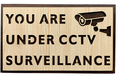 Woxour Enterprise CCTV SURVEILLANCE Emergency Sign