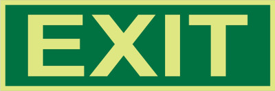 S2S Kulture EXIT Emergency Sign