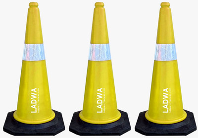 Ladwa Cone Pack of 3(Yellow)