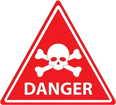 Printlive DANGER Emergency Sign