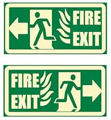 JD Multi FIRE EXIT Emergency Sign