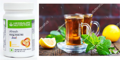 Herbalife Nutrition AFRESH ENERGY DRINKS LEMON FLAVOR 50-GRAM Energy Drink(0.5 kg, LEMON Flavored)