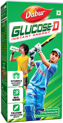 Dabur Glucose D Instant Energy Drink (Carton Powder) Energy Drink(1 kg, Regular Flavored)