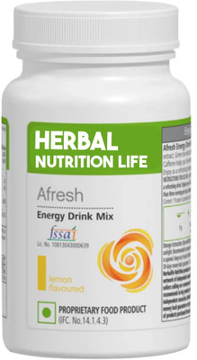 Herbal Nutrition Life Afresh Energy Drink(50 g, Lemon Flavored)