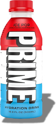 Prime Ice Pop Sports Zero Added Sugar Hydration Drink(500 ml, Ice Pop Flavored)
