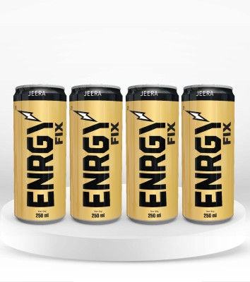 ENRGY ENRGYFIX Energy Drink(4x250 ml, JEERA Flavored)