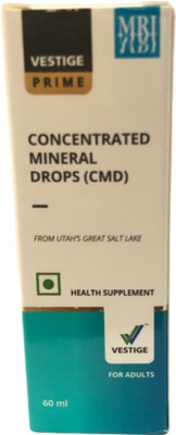 Vestige Prime Concentrated Mineral Drops (CMD) Nutrition Drink(60 ml, None Flavored)