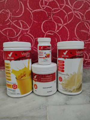 Vestige F1 MANGO SHAKE-PROTEIN POWDER -ENERGY DRINK KAHWA AFRESH OR SHAKEMATE Energy Drink(1250 g, MANGO, KASHMIRI KAHWA (WEIGHT LOSS COMBO) Flavored)