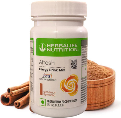 HERBALIFE Afresh Energy Drink Mix 50g for Weight Loss & Refreshing Energy Drink(50 g, Cinnamon Flavored)