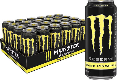 Monster Energy Reserve White Pineapple Energy Drink(12x500 ml, Pineapple Flavored)