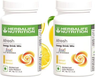 HERBALIFE Nutrition-Nutrition Afresh-Afresh Energy Drink Lemon afresh Energy Drink(2x50 g, Lemon Flavored)