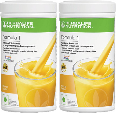 HERBALIFE Formula 1 Nutritional Shake Mix Mango Protein Shake(1 kg, Mango)