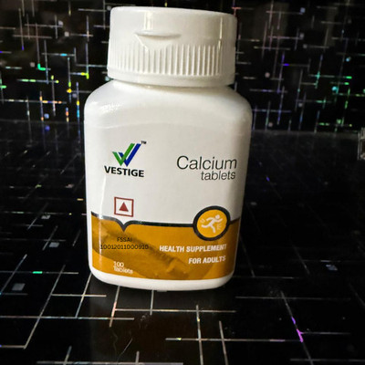 Vestige Calcium 100 Tablets(100 Tablets)