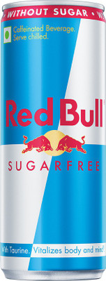 Red Bull Sugar Free Energy Drink(250 ml, Plain Flavored)
