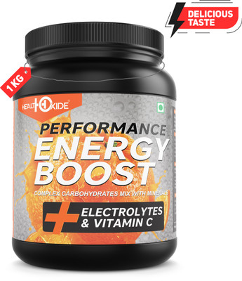 HEALTHOXIDE Energy Boost Extra Power Energy Drink(1 kg, Orange Flavored)