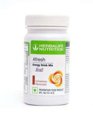 HERBALIFE Afresh Energy Drink Mix - Cinnamon Flavor Energy Drink(50 g, Cinnamon Flavored)