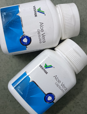 Vestige Alovela Capsules 60*2 Nutrition Drink(24x5 Tablets, Unflavoured Flavored)