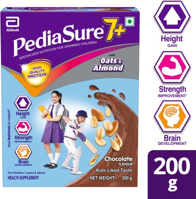 Pediasure 7+ Health Drink Chocolate Nutrition Drink(200 g, Chocolate Flavored)