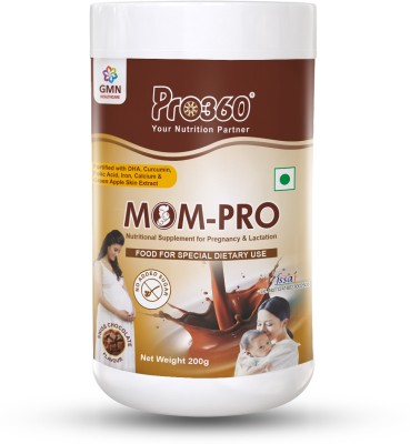 PRO360 Mom Protein Powder Nutrition Drink For Pregnancy Breastfeeding/Lactating Mothers Protein Shake(200 g, Swiss Chocolate)