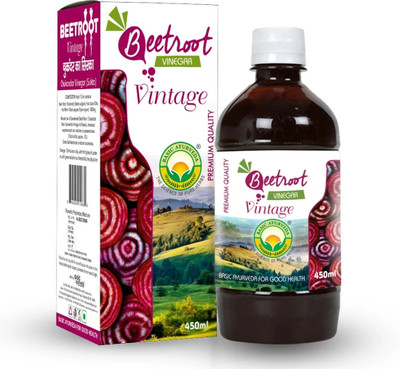 Basic Ayurveda Beet Root Vinegar Energy Drink(2x495 ml, Beetroot Flavored)