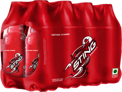 Sting Energy Drink Energy Drink(2000 ml, Unflavoured Flavored)