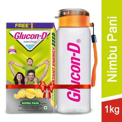 GLUCON-D Nimbu Pani Glucose Powder Energy Drink(1 kg, Nimbu Pani Flavored)