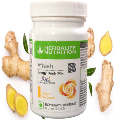 HERBALIFE Afresh Energy Drink Mix 50g for Weight Loss Energy Drink Energy Drink(50 g, Ginger Flavored)