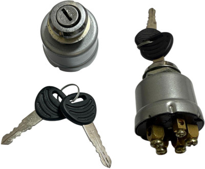 Deedecorwave Lock Starter for Farm Vehicles Tractors & Trucks 1 Piece Switch with 2 Keys Engine Start/Stop Button