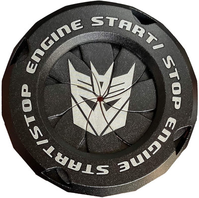 Cloudsale Ring Transformer BLK Engine Start/Stop Button