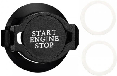 Cloudsale Full Engine Button Black Engine Start/Stop Button