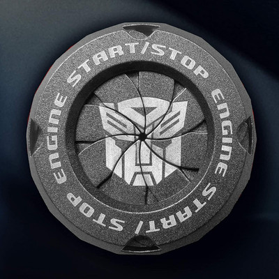 Cloudsale Ring Transformer SLV Engine Start/Stop Button