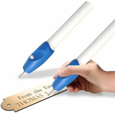 StayWay Name Writing Etching Pen Machine Engraver for Metal, Rubber Engraving Set