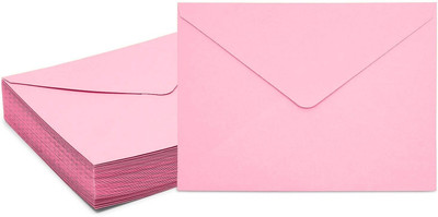 AccuPrints pink 5 x 7 Pack of 25 Envelopes(Pack of 25 Pink)