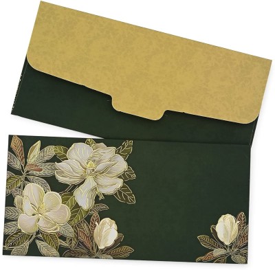 LIFAFEWALA Envelopes(Pack of 10 Green)