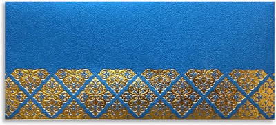 Mehta Envelope Mfg Co Metallic Gift Envelope Size : 6.25 x 3.75 Inches Pack of 10 Envelope ME-00662 Envelopes(Pack of 10 Blue)