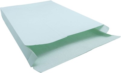 AUMNI CRAFTS Gusseted Cloth Line Box Envelopes Mailers Non-Adhesive 12x16 Inch (20 Pieces) Envelopes(Pack of 20 Green)