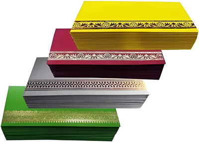 Fashion collectionn Pack Of 75 Envelope75 Envelopes(Pack of 75 Multicolor)