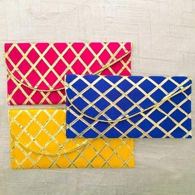 PRIYANSHI HANDICRAFT Envelopes(Pack of 12 Multicolor)