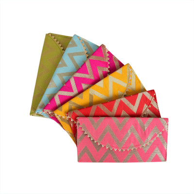 goyal jute Envelopes(Pack of 6 Multicolor)