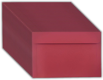 AanyaCentric 3.5 x 5.1 inch Birthday Anniversary Invitation Greeting Card Multipurpose Envelopes(Pack of 40 Red)