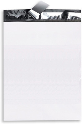 Mehta Envelope Mfg Co Courier bag 8 x 10 Inch, (W X H) White and Black, Pack of 100-ME-386 Envelopes(Pack of 100 Grey)