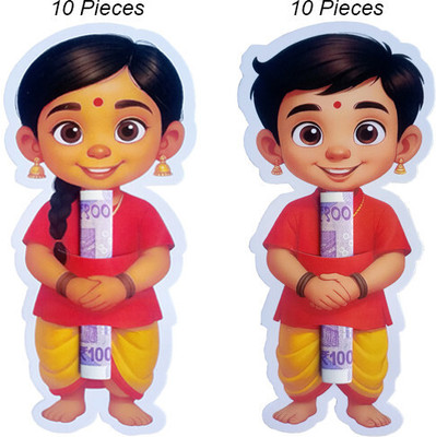 MCS Envelopes(Pack of 20 Multicolor)