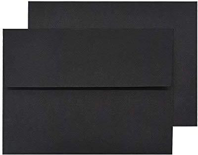 AccuPrints Black Bag 5 x 7 Pack of 25 Envelopes(Pack of 25 Black)